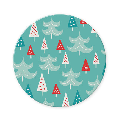 Diatomite Coaster - Mint Pattern