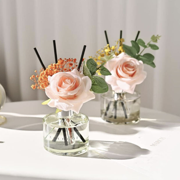 Rose Flower Reed Diffuser 200ml - Rose Perfume