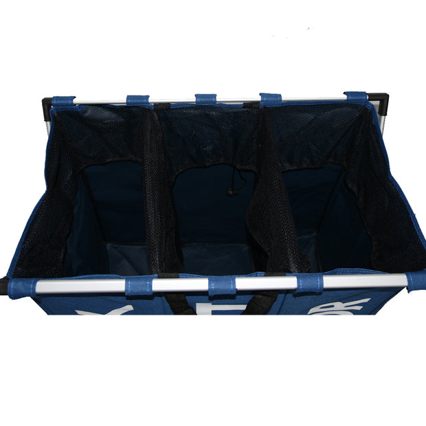 Blue Oxford 3 Compartments Laundry Rack Inner Netting