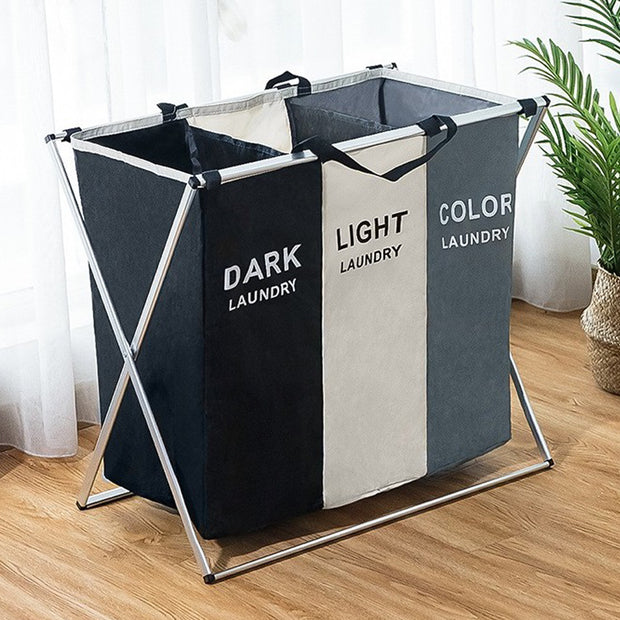 3 Compartments Laundry Rack Display