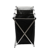 3 Compartments Laundry Rack Side