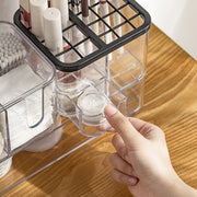 4pcs Stackable Cosmetic Organizer