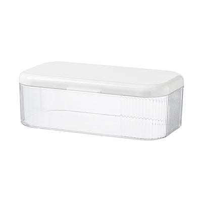 Desktop Cosmetic Storage Box - White
