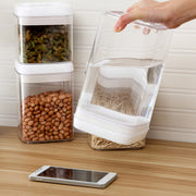 6pcs Stackable Airtight Food Container - White
