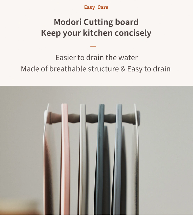4pcs Cutting Board with Magnetic Rack