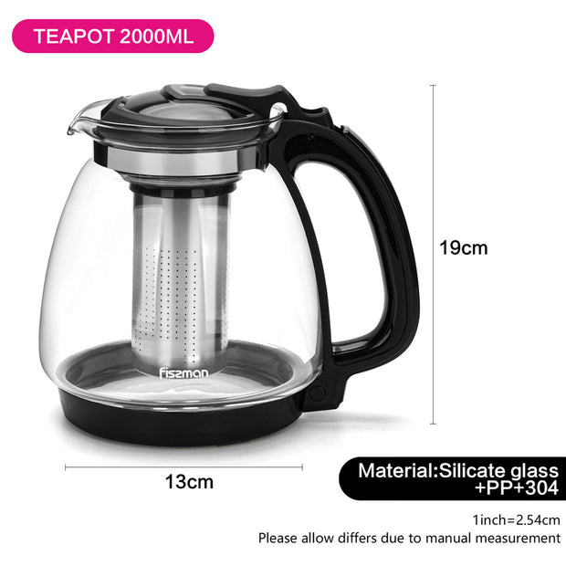 Tea Pot with Filter - 2000ml