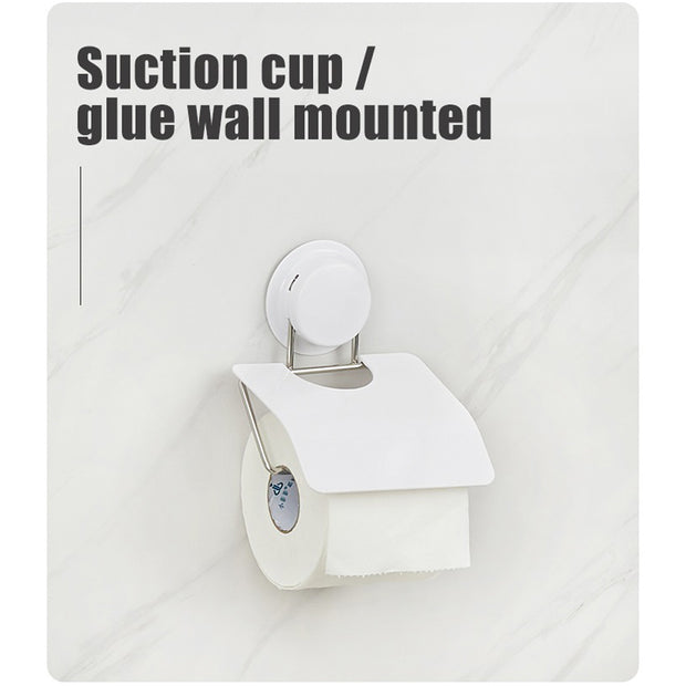 Suction Toilet Paper Holder