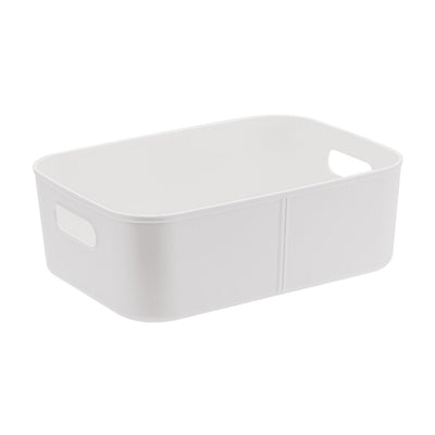 Ivory White Storage Box - Large