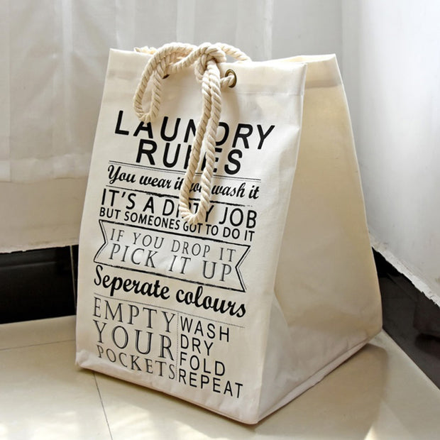Laundry Rules Laundry Bag