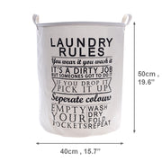 Laundry Rules Laundry Basket Size