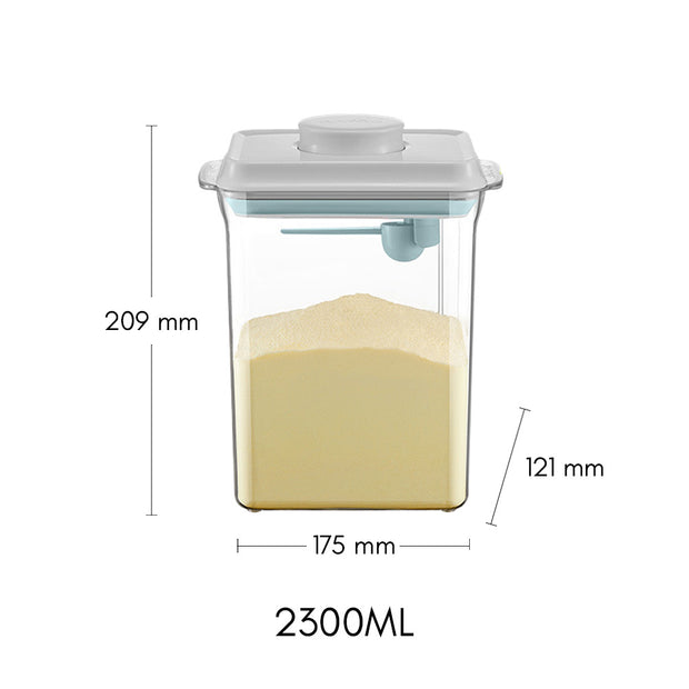 Airtight Milk Powder Container - 2300ml
