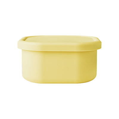 Silicone Container - Cream Yellow