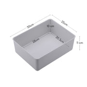 Stackable Box Organizer - Grey