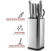 Stainless Steel 8inch Knives Holder