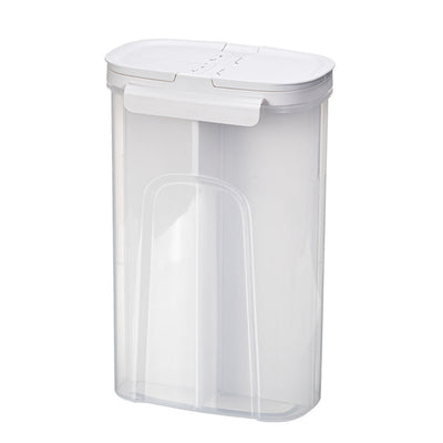 4 Compartments Food Storage Container - White
