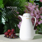 Vintage 1000ml Vacuum Insulated Jug - White