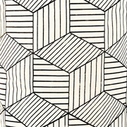 White Cubes Geometric Laundry Basket Design