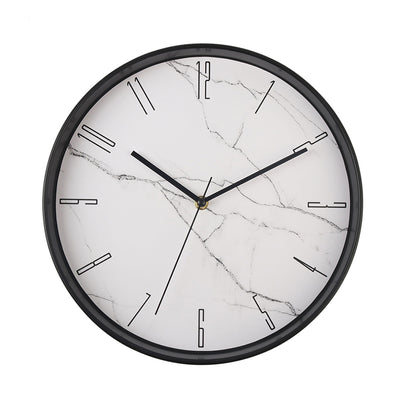 White Marble Wall Clock (12inch)