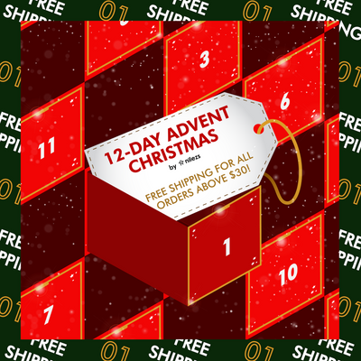DAY 1 | FREE SHIPPING FOR ORDERS ABOVE $30!