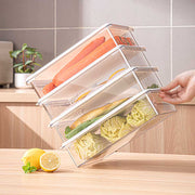 Stackable Container with Silicon Lid - 2700ml