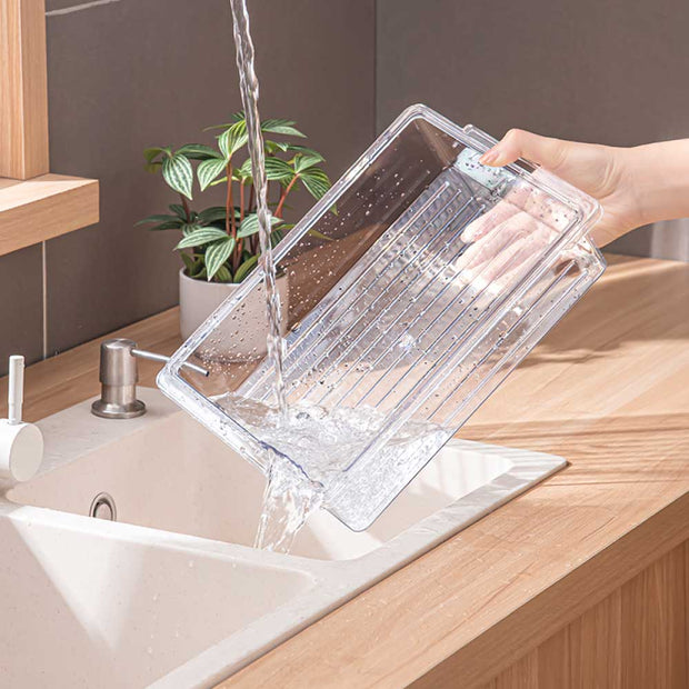 Stackable Container with Silicon Lid - 2700ml
