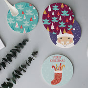Diatomite Coaster - Mint Pattern