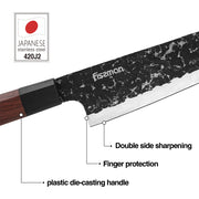 5pcs Knives with Squarish Wooden Stand Set