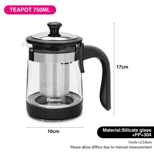 Tea Pot with Filter - 750ml
