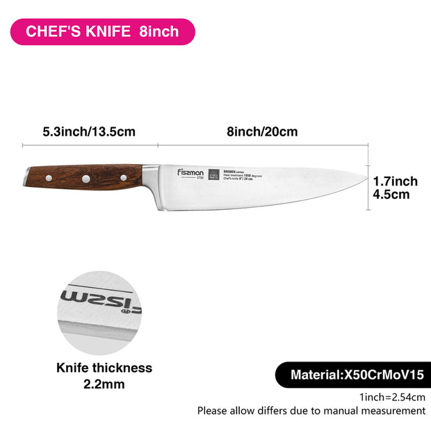Bremen 8" Chef Knife