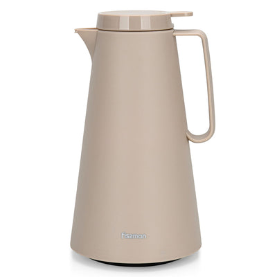 Sleek 1000ml Vacuum Insulated Jug - Mocha Cream