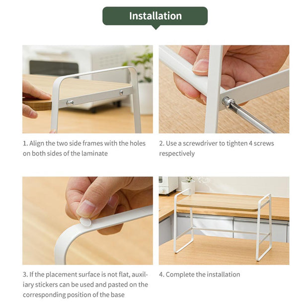 Wooden Rack Organizer - Tall
