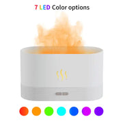 Flame Light Aroma Diffuser - White