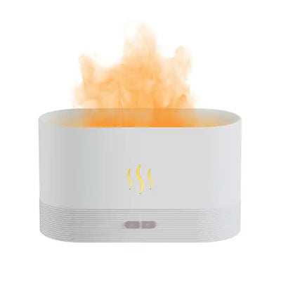 Flame Light Aroma Diffuser - White