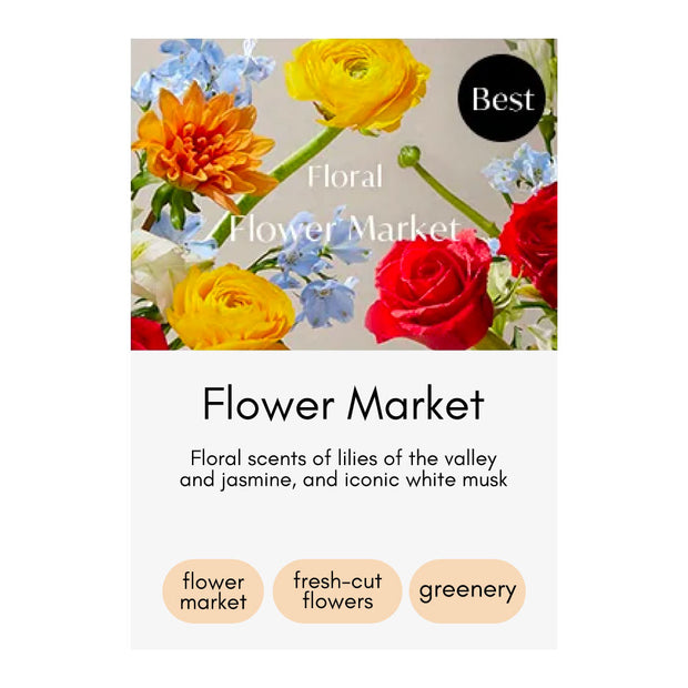 White Label Reed Diffuser 200ml - Flower Market