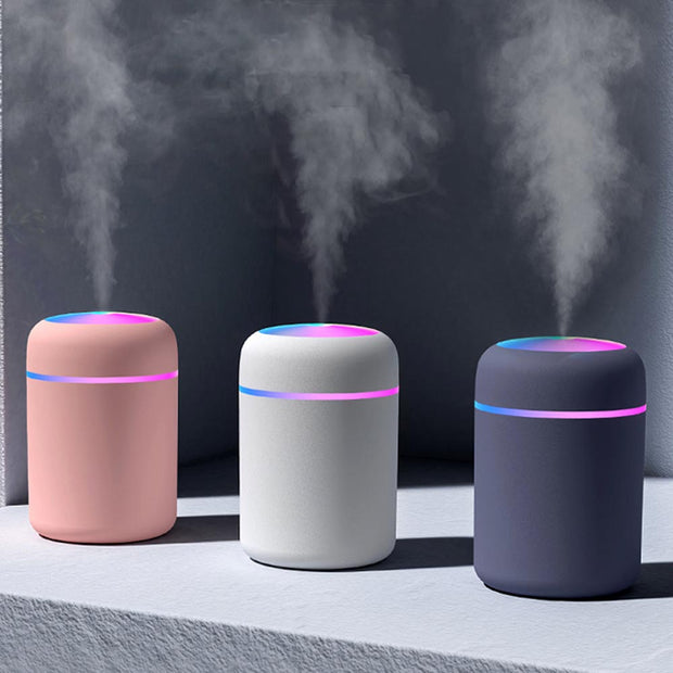 Colorful Mini Humidifier - 300ml