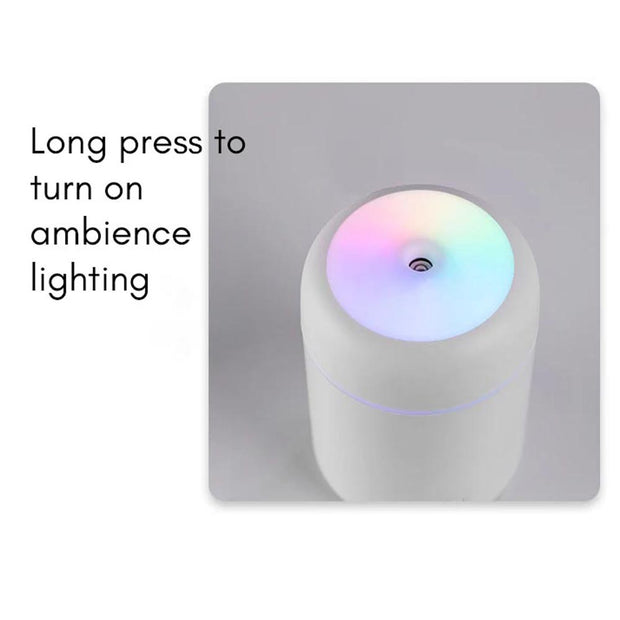 Colorful Mini Humidifier - 300ml
