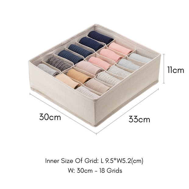 Foldable 18 Grids Organizer - Extra Large