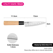 Wakizashi 5" Utility Knife