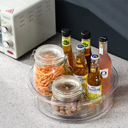 Clear Lazy Susan with Seperator