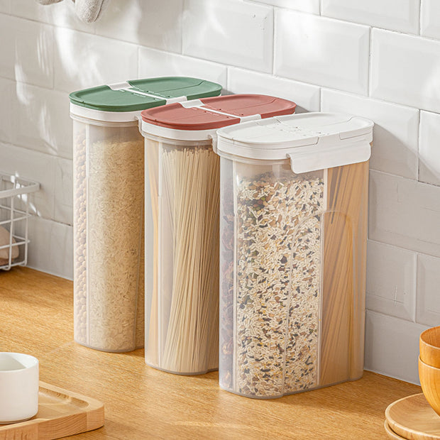 4 Compartments Food Storage Container - Green