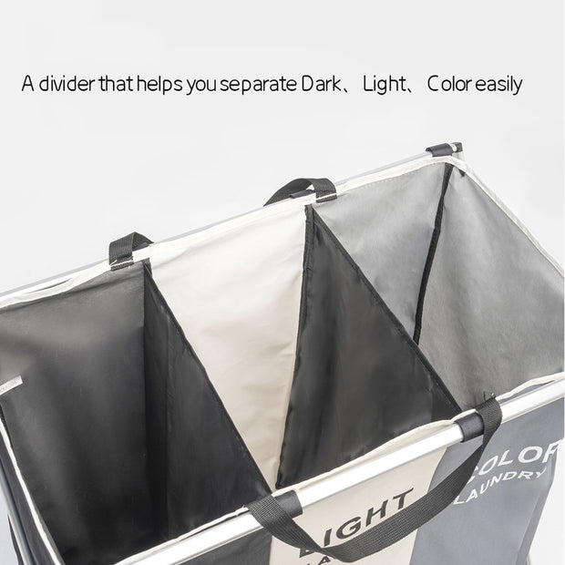 3 Compartments Laundry Rack Inner Dividers