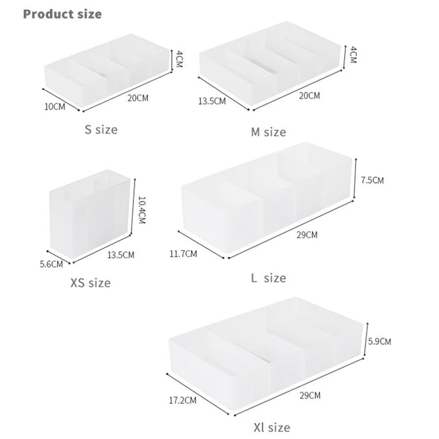 5pcs Stackable Boxes
