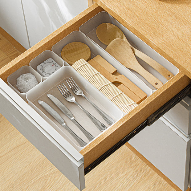 6pcs Transparent Drawer Organizer