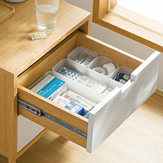 6pcs Transparent Drawer Organizer