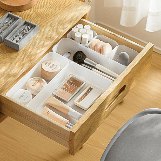 6pcs Transparent Drawer Organizer