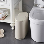 Khaki Slim Bin (9L) in Bathroom