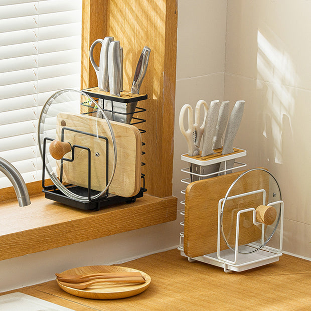 Kitchenware Accessories Holder - Black