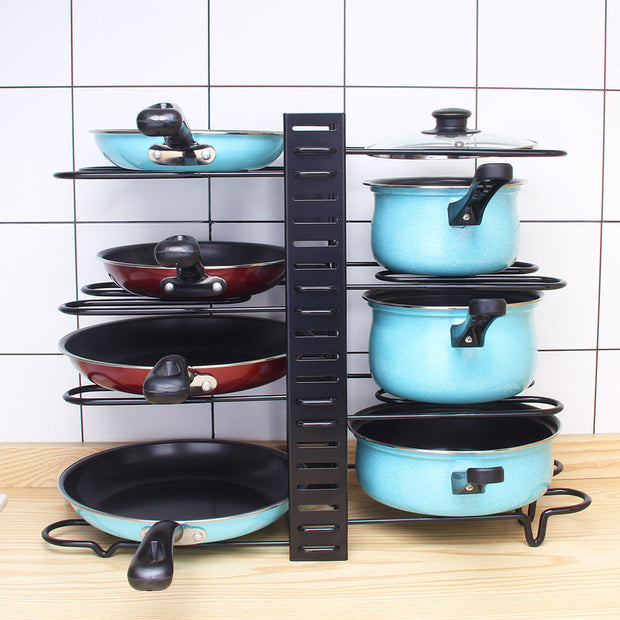 Adjustable Pot & Pan Rack