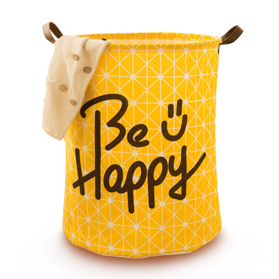 Be Happy Laundry Basket
