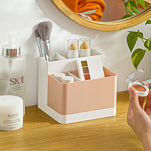 Desktop Box Organizer Pink - nilezs.com